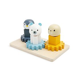 Bigjigs Toys Motoros tábla Artic, Bigjigs Toys