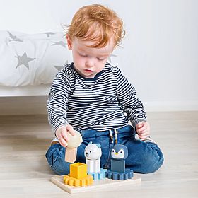Bigjigs Toys Motoros tábla Artic, Bigjigs Toys
