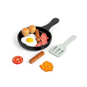 Bigjigs Toys Reggeli serpenyőben