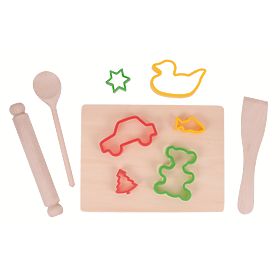 Bigjigs Toys Sütőkészlet kiszúró formákkal, Bigjigs Toys