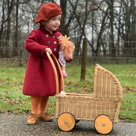 Bigjigs Toys Szövet baba Poppy 28 cm