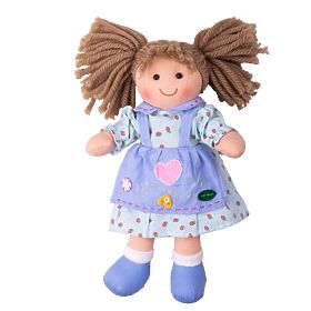 Bigjigs Toys Szövetbaba Grace 28 cm, Bigjigs Toys