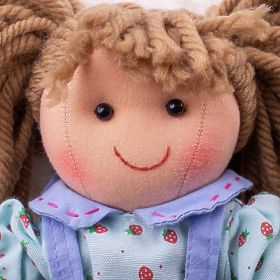 Bigjigs Toys Szövetbaba Grace 28 cm