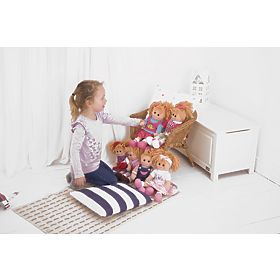 Bigjigs Toys Szövetbaba Hayley 34 cm
