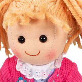 Bigjigs Toys Szövetbaba Maggie 34 cm