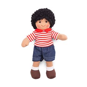 Bigjigs Toys Szövetbaba Otis 28 cm, Bigjigs Toys