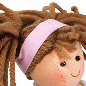 Bigjigs Toys Szövetbaba Rose 28 cm