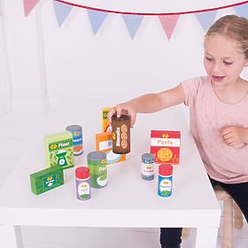 Bigjigs Toys Tartós élelmiszerek készlete, Bigjigs Toys