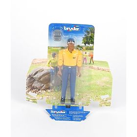 Bruder BWORLD CAT munkás figura
