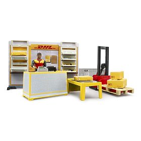 Bruder BWORLD DHL Csomagküldő Szolgálat kiegészítőkkel
