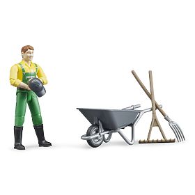 Bruder BWORLD Gazda kiegészítőkkel