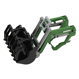 Bruder Elülső rakodó John Deere 6920 traktorokhoz zöld