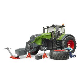 Bruder Fendt 1050 Vario traktor szerelővel és műhelyszerszámokkal 1:16, Bruder