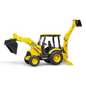 Bruder JCB MIDI traktor homlokrakodóval és kotrógéppel