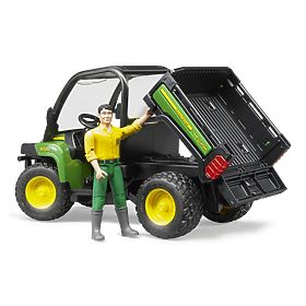 Bruder John Deere Gator vezetővel