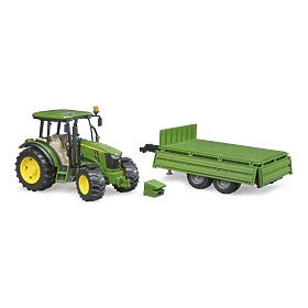 Bruder John Deere traktor pótkocsival