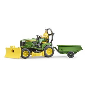 Bruder Kerti traktor John Deere X949 kertésszel, Bruder