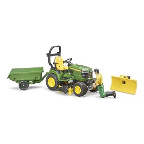 Bruder Kerti traktor John Deere X949 kertésszel, Bruder