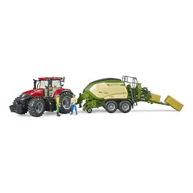 Bruder Lis két Krone BiG Pack 1290HDP VC bálával