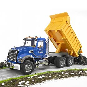 Bruder MACK Granite billenőplatós teherautó