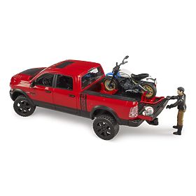 Bruder RAM terepjáró motorkerékpárral