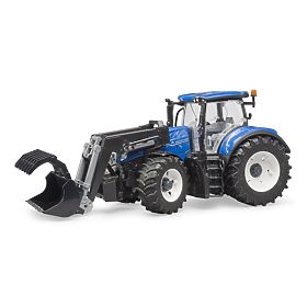 Bruder Traktor NEW HOLLAND T7.315 homlokrakodóval