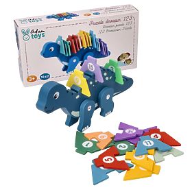 Dinoszaurusz számos kirakóval