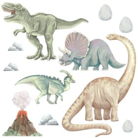 Falimatrica készlet - dinoszauruszok