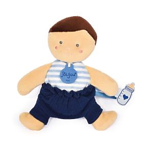 Doudou Jolijou Baba 18 cm kék, Doudou Jolijou Paris