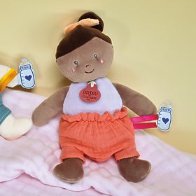 Doudou Jolijou Baba 18 cm narancssárga, Doudou Jolijou Paris