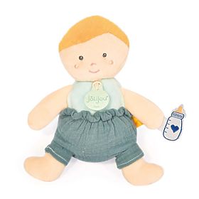 Doudou Jolijou Baba 18 cm zöld, Doudou Jolijou Paris