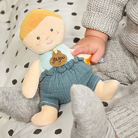 Doudou Jolijou Baba 18 cm zöld, Doudou Jolijou Paris