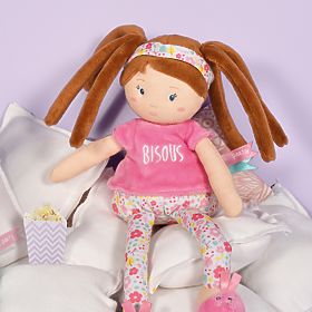 Doudou Jolijou Baba LES PIPELLETTES 25 cm 1 db