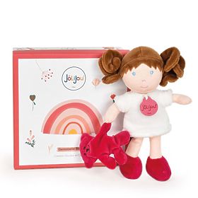 Doudou Jolijou Baba Miss Blanche 21 cm, Doudou Jolijou Paris