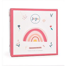 Doudou Jolijou Baba Miss Blanche 21 cm