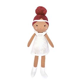 Doudou Jolijou Mae baba 25 cm fehér, Doudou Jolijou Paris