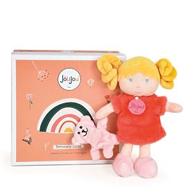 Doudou Jolijou Miss Coral baba 21 cm, Doudou Jolijou Paris