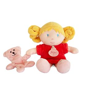 Doudou Jolijou Miss Coral baba 21 cm, Doudou Jolijou Paris