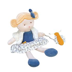 Doudou Jolijou Pollen baba és méhecske 25 cm, Doudou Jolijou Paris