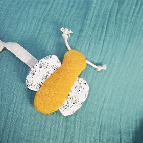 Doudou Jolijou Pollen baba és méhecske 25 cm