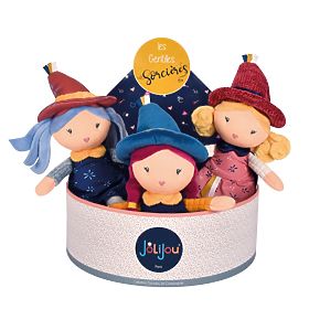 Doudou Jolijou Textil babák Boszorkány 24 cm, Doudou Jolijou Paris