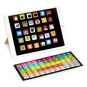 Fa oktatási tablet mágneses tábla krétás ECOTOYS