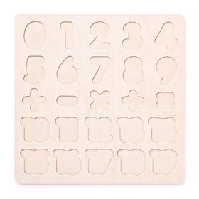 Fa puzzle számokkal