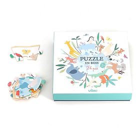 Fa puzzle - világ
