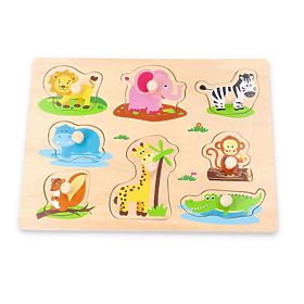 Fogantyús puzzle Dzsungel barátai
