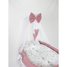 Fonott babaágy felszereléssel - Cirkusz, Ourbaby®