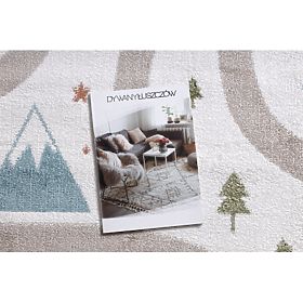 FUN Polar gyerekszőnyeg, utca, erdő, krém, F.H.Kabis