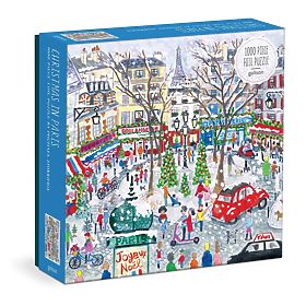 Galison Fólia puzzle Michael Storrings Karácsonyi Párizs 1000 darab