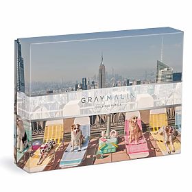 Galison Puzzle Kutyák New Yorkban Gray Malin 1000 darab