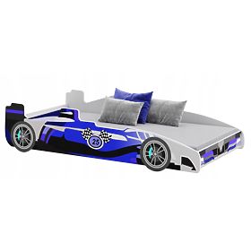 Gyerekágy FORMULA kék 160 x 80 cm